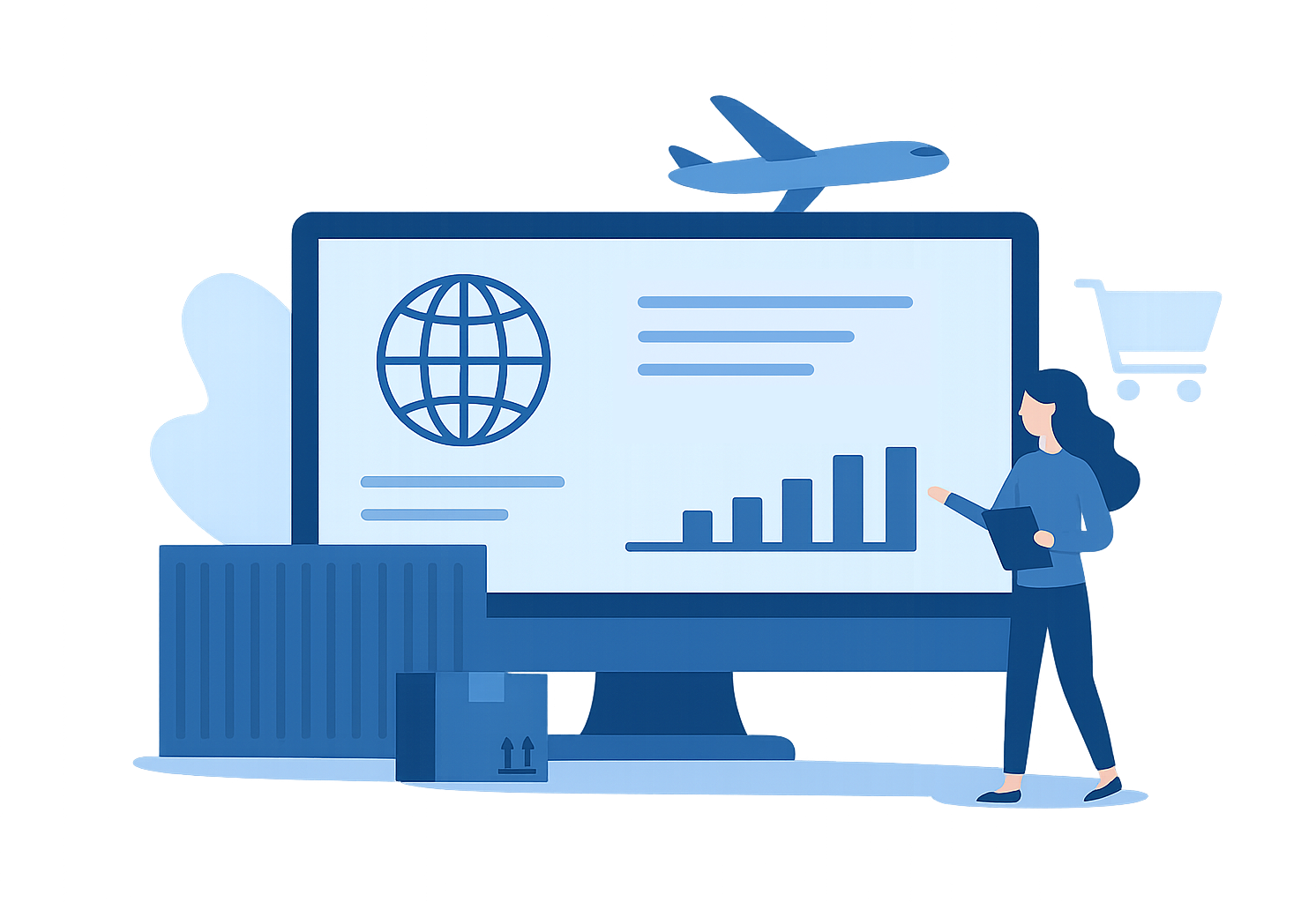 Centralized Trade Data Illustration